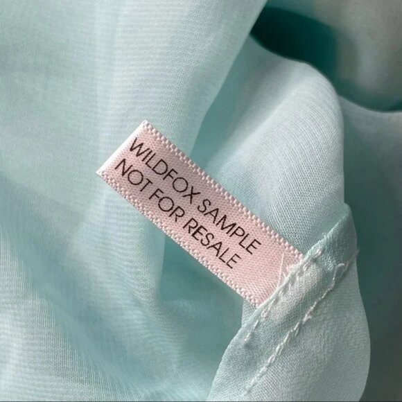 Wildfox Maxi Dress Blue Seashell Beach Theme Print Goddess, Size S - Picture 9 of 10